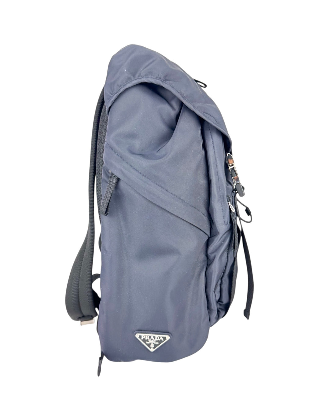 Prada Navy Nylon Backpack