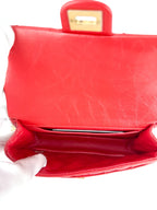 Chanel Red Lambskin Leather Reissue 2.55 Belt Bag