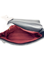 Chanel Black Lambskin Leather 19 Large