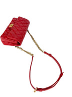 Chanel Red Lambskin Leather Reissue 2.55 Belt Bag