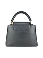 Louis Vuitton Black Taurillon Leather Capucines Bag BB