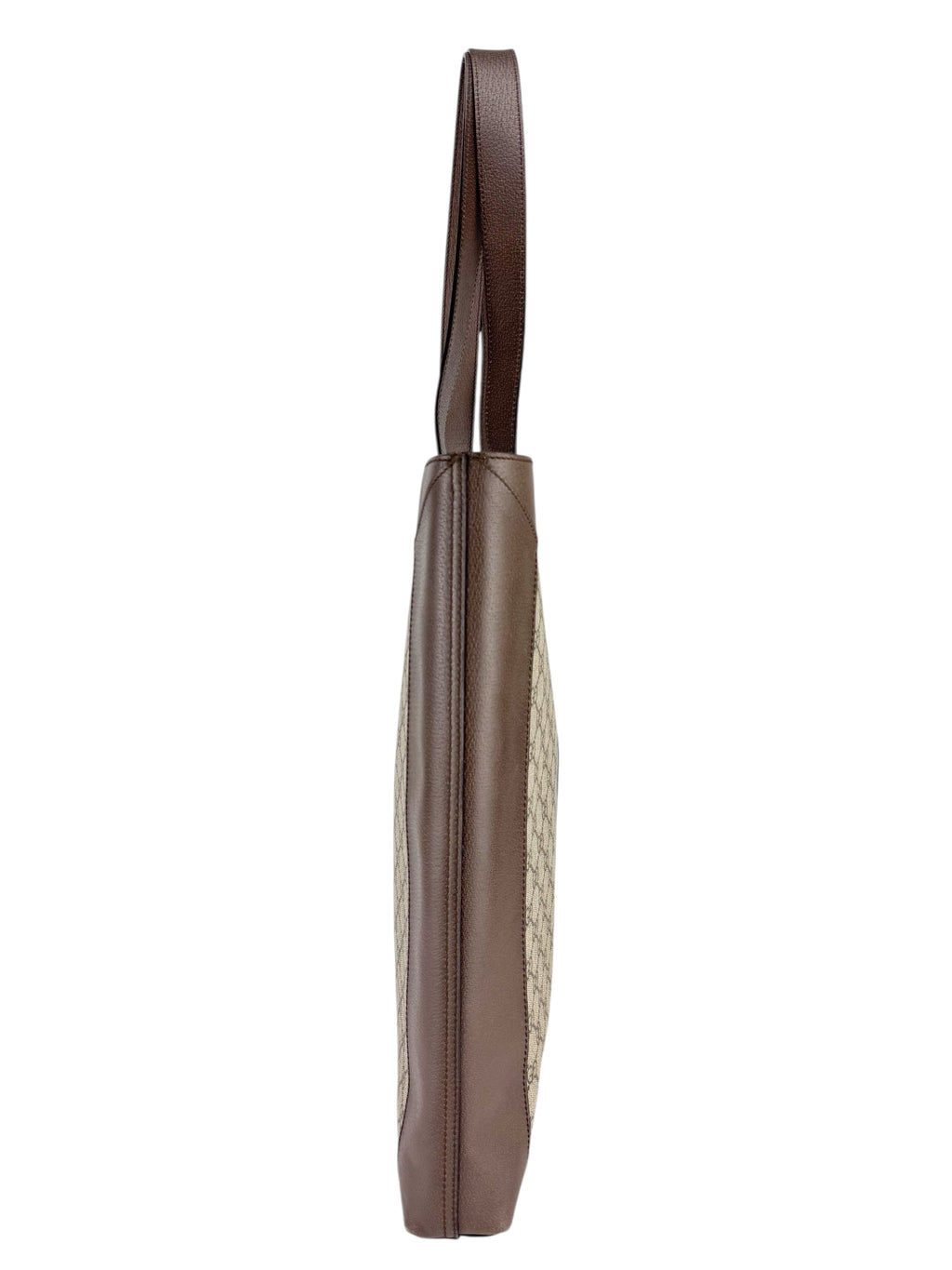 Gucci Brown and Beige Coated Canvas Ophidia Soft Tote Large