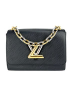Louis Vuitton Black Epi Leather Twist Bag MM