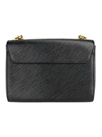 Louis Vuitton Black Epi Leather Twist Bag MM