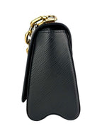 Louis Vuitton Black Epi Leather Twist Bag MM