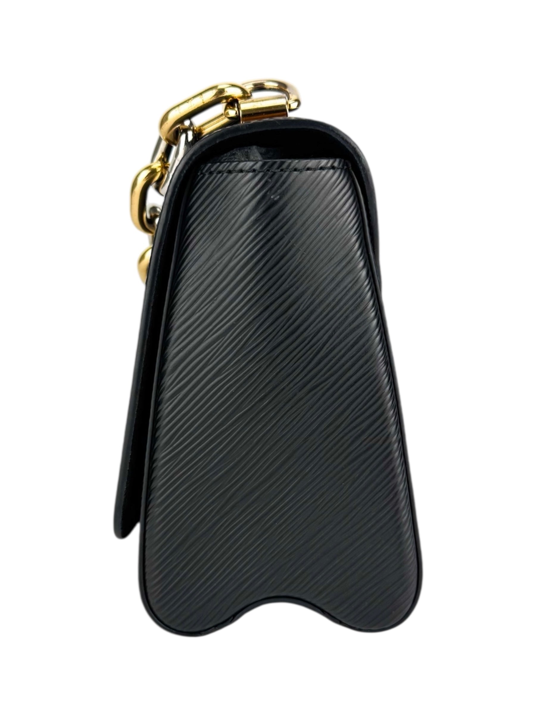 Louis Vuitton Black Epi Leather Twist Bag MM