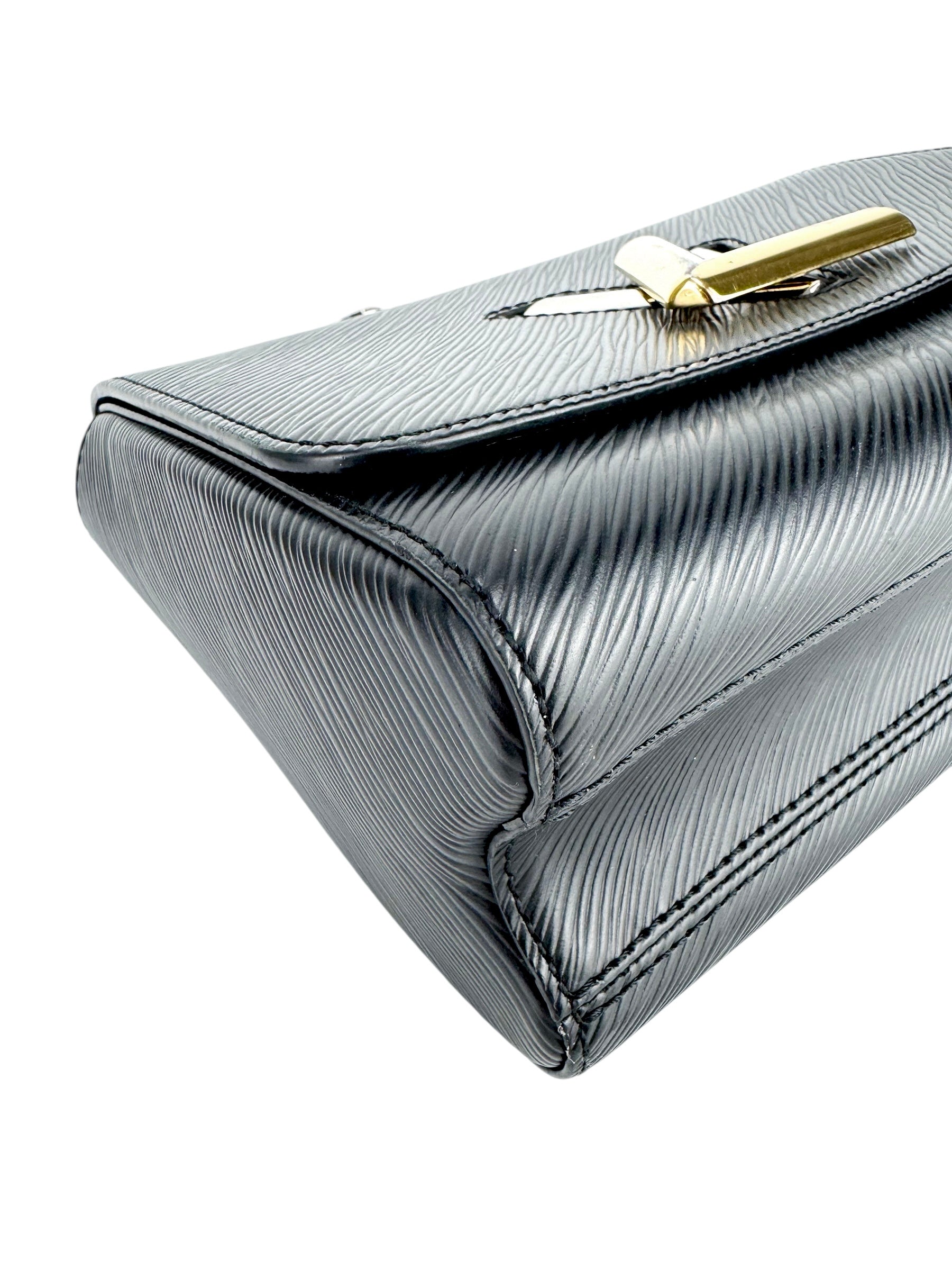 Louis Vuitton Black Epi Leather Twist Bag MM