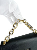 Louis Vuitton Black Epi Leather Twist Bag MM