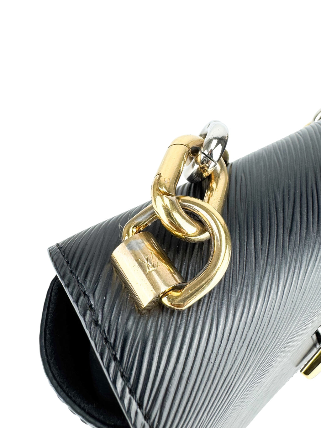 Louis Vuitton Black Epi Leather Twist Bag MM