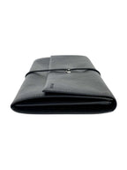 Prada Black Saffiano Leather Clutch Bag