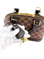 Louis Vuitton Damier Ebene Alma Bag BB