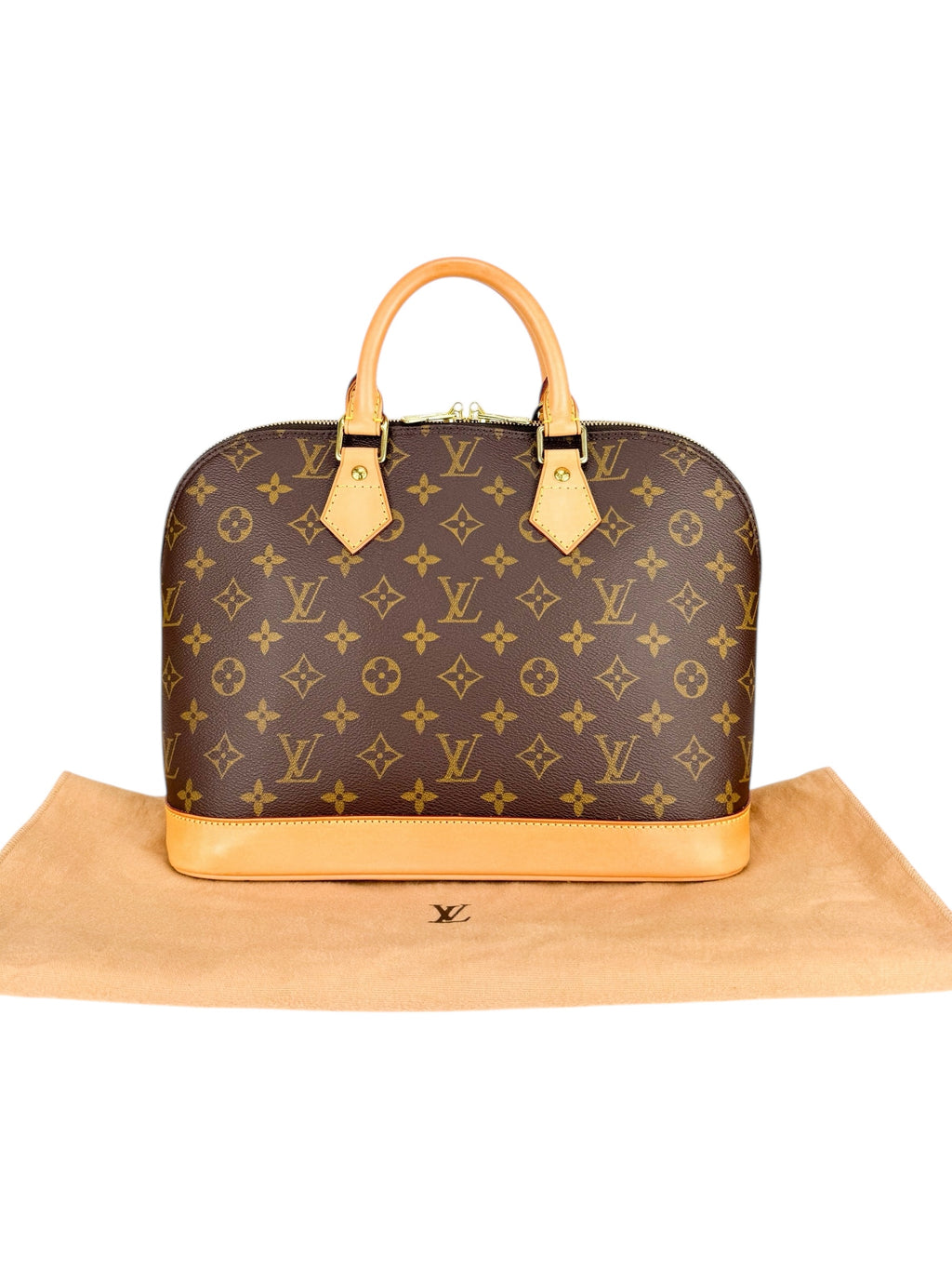 Louis Vuitton Monogram Canvas Leather Alma PM