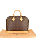 Louis Vuitton Monogram Canvas Leather Alma PM