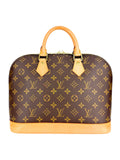 Louis Vuitton Monogram Canvas Leather Alma PM