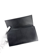 Prada Black Saffiano Leather Clutch Bag
