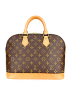 Louis Vuitton Monogram Canvas Leather Alma PM