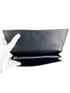 Prada Black Saffiano Leather Clutch Bag