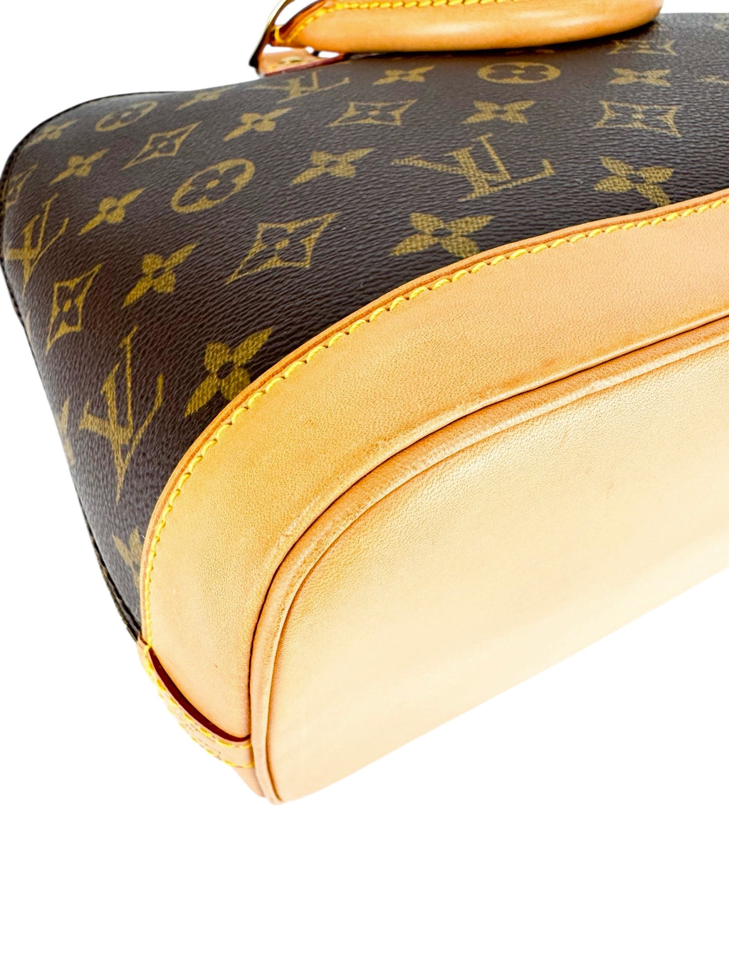Louis Vuitton Monogram Canvas Leather Alma PM