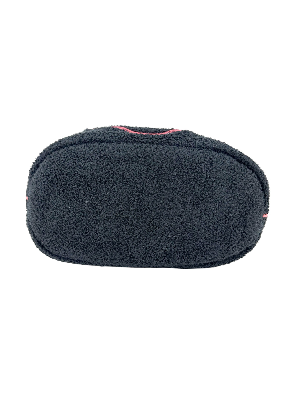 Chanel Black and Pink Terry Cloth Bag, Pouch and Towel 3-piece Set