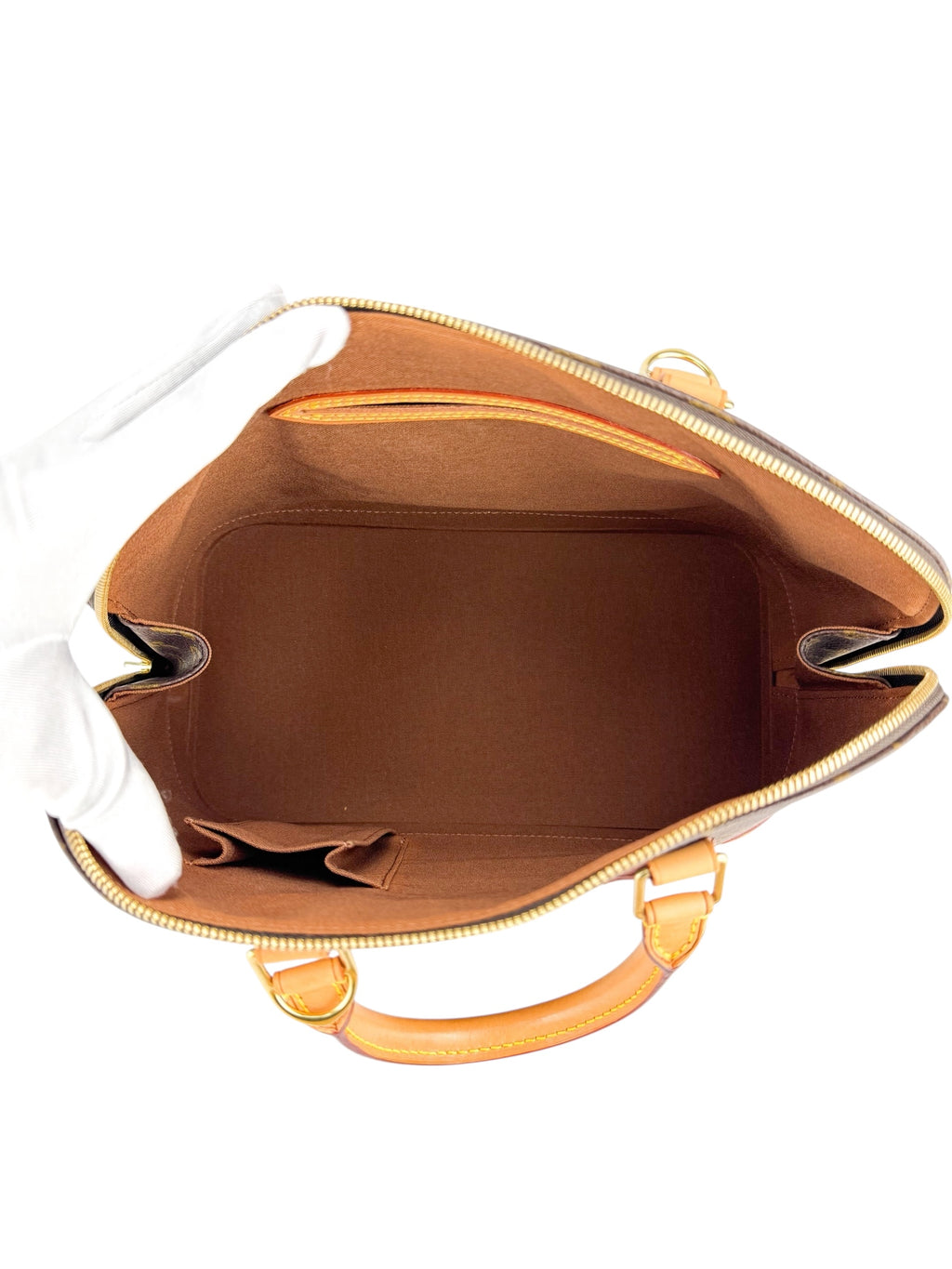 Louis Vuitton Monogram Canvas Leather Alma PM