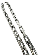 Louis Vuitton Silver Monogram Collier Necklace