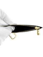 Louis Vuitton Noir Epi Leather Pochette Cles Coin Case