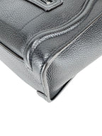 Celine Black Leather Luggage Bag Nano