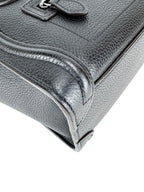 Celine Black Leather Luggage Bag Nano