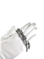 Louis Vuitton Silver Monogram Collier Necklace
