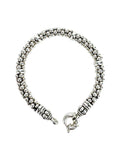Lagos Sterling Silver Caviar Beaded Bracelet 6.25” - 6.75”