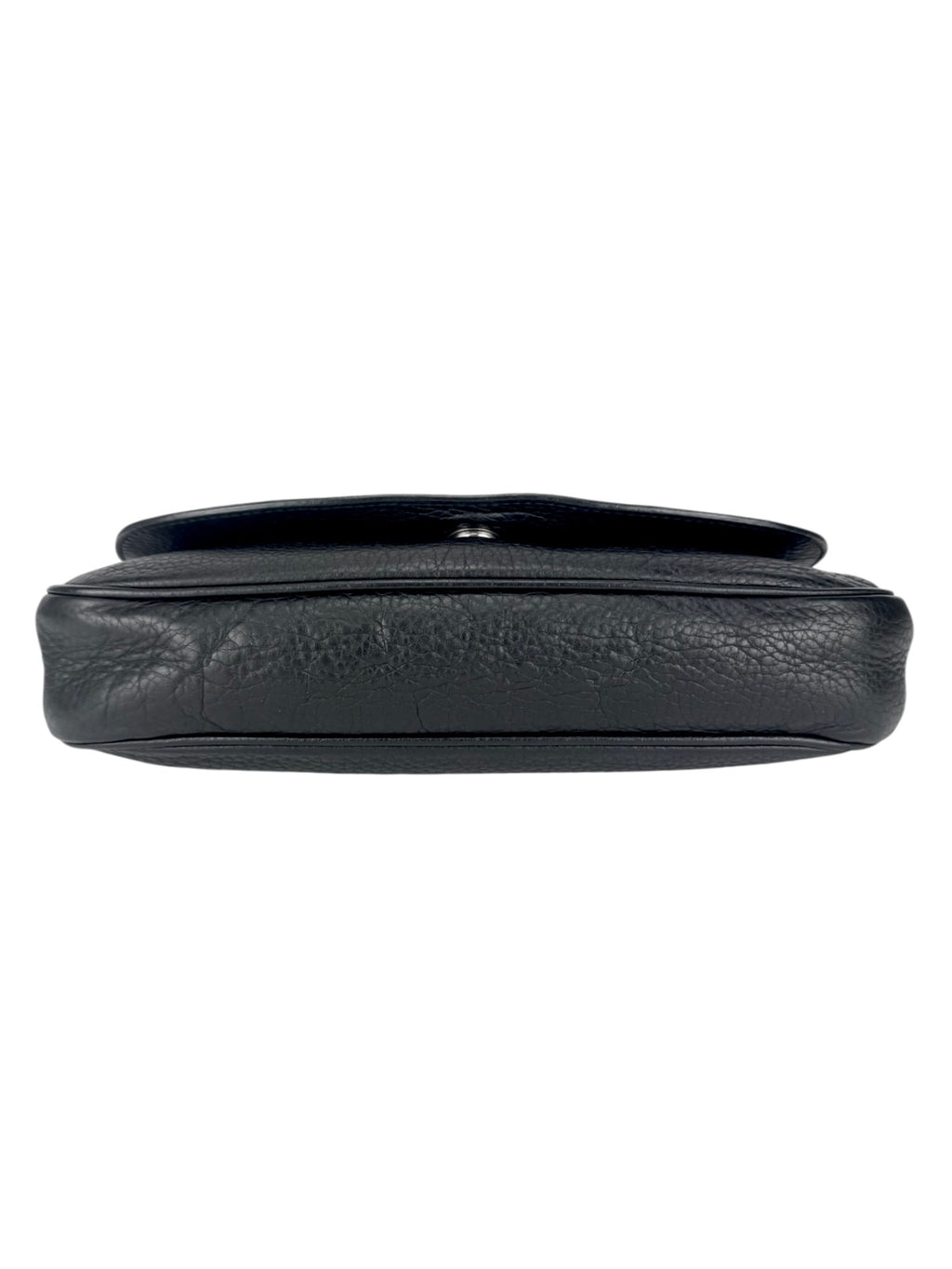 Gucci Black Pebbled Leather Soho Crossbody Bag