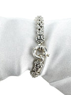 Lagos Sterling Silver Caviar Beaded Bracelet 6.25” - 6.75”