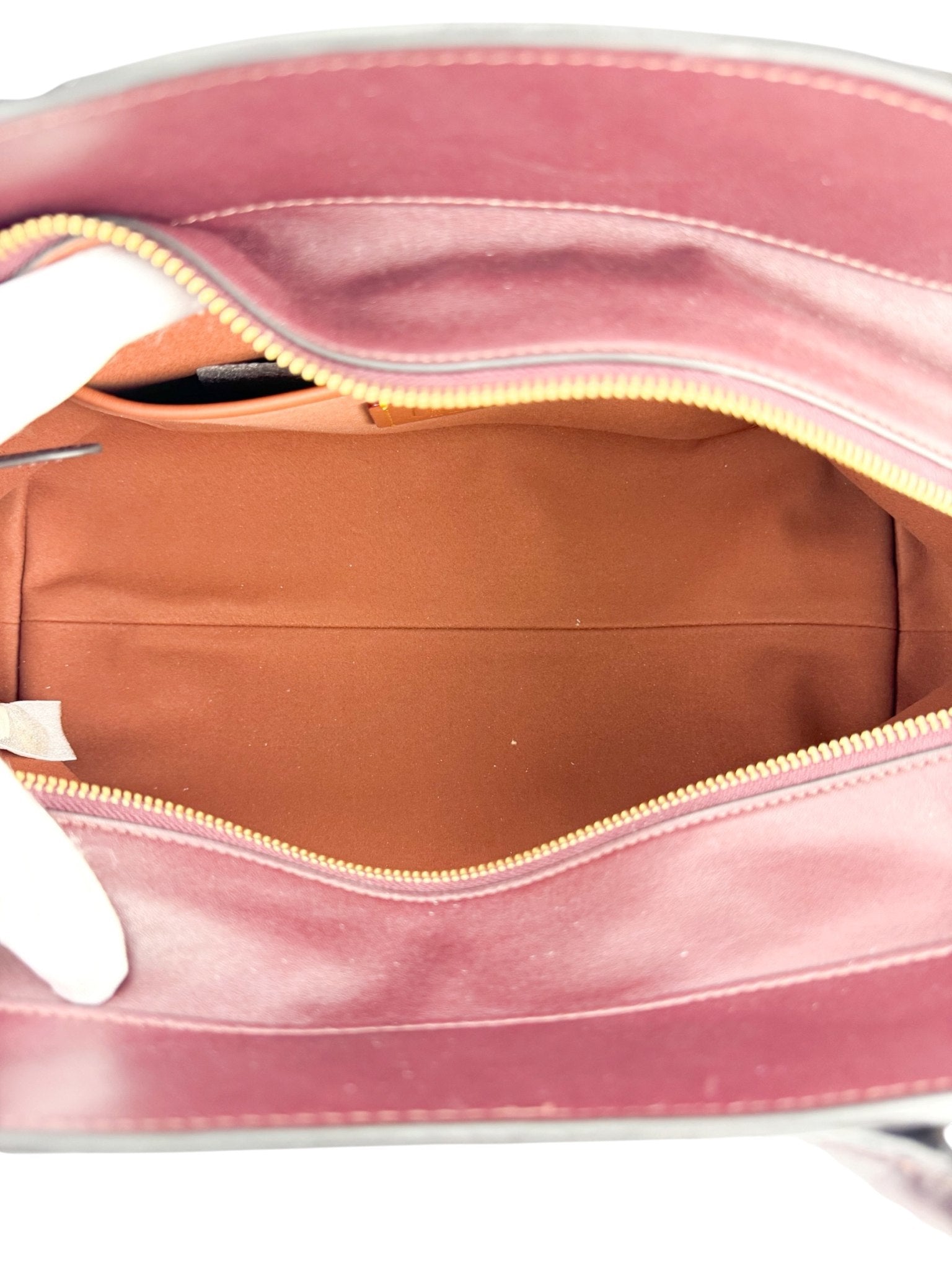 Coach Burgundy Leather Soft Empire Carryall 40