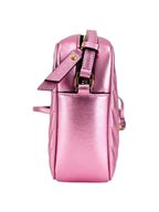 Saint Laurent Metallic Pink Lou Camera Bag