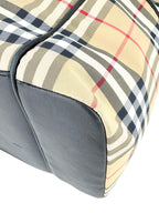 Burberry Nylon Nova Check Diaper Bag