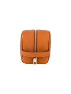 Fendi Brown Leather Toiletry Bag & Passport Cover