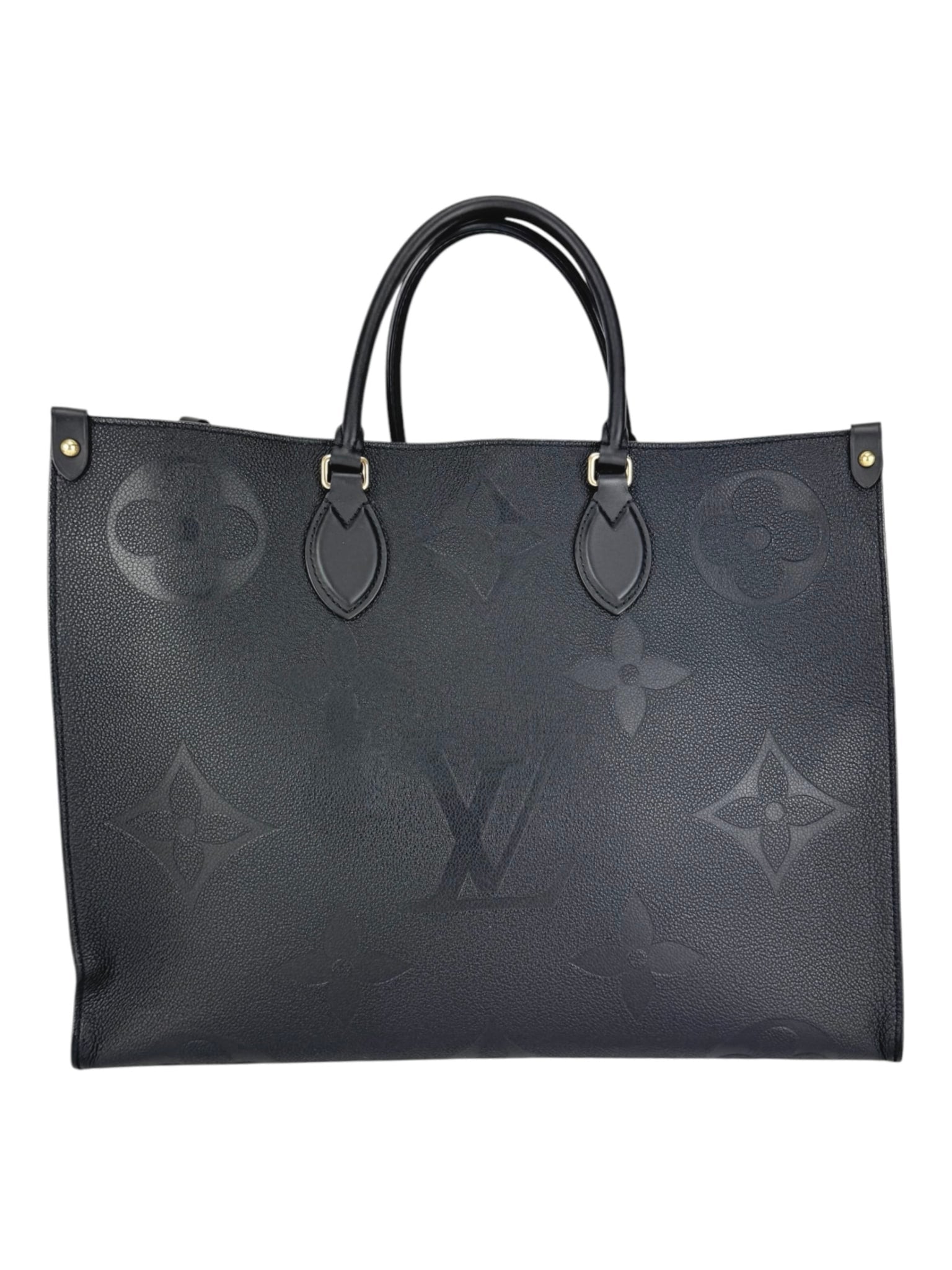 Louis Vuitton Black Giant Empreinte Leather On the Go Tote GM