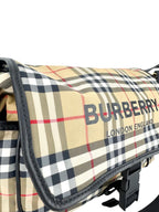 Burberry Nylon Nova Check Diaper Bag