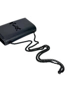 Saint Laurent Black Pebbled Leather Kate Bag Small