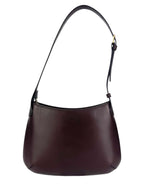 Celine Vintage Brown Leather Hobo Shoulder Bag