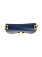 Louis Vuitton Navy Leather Twist Shoulder Bag