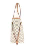 Louis Vuitton Damier Azur Canvas Leather Neverfull MM