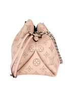 Louis Vuitton Pink Leather Mahina Bella Shoulder Bag
