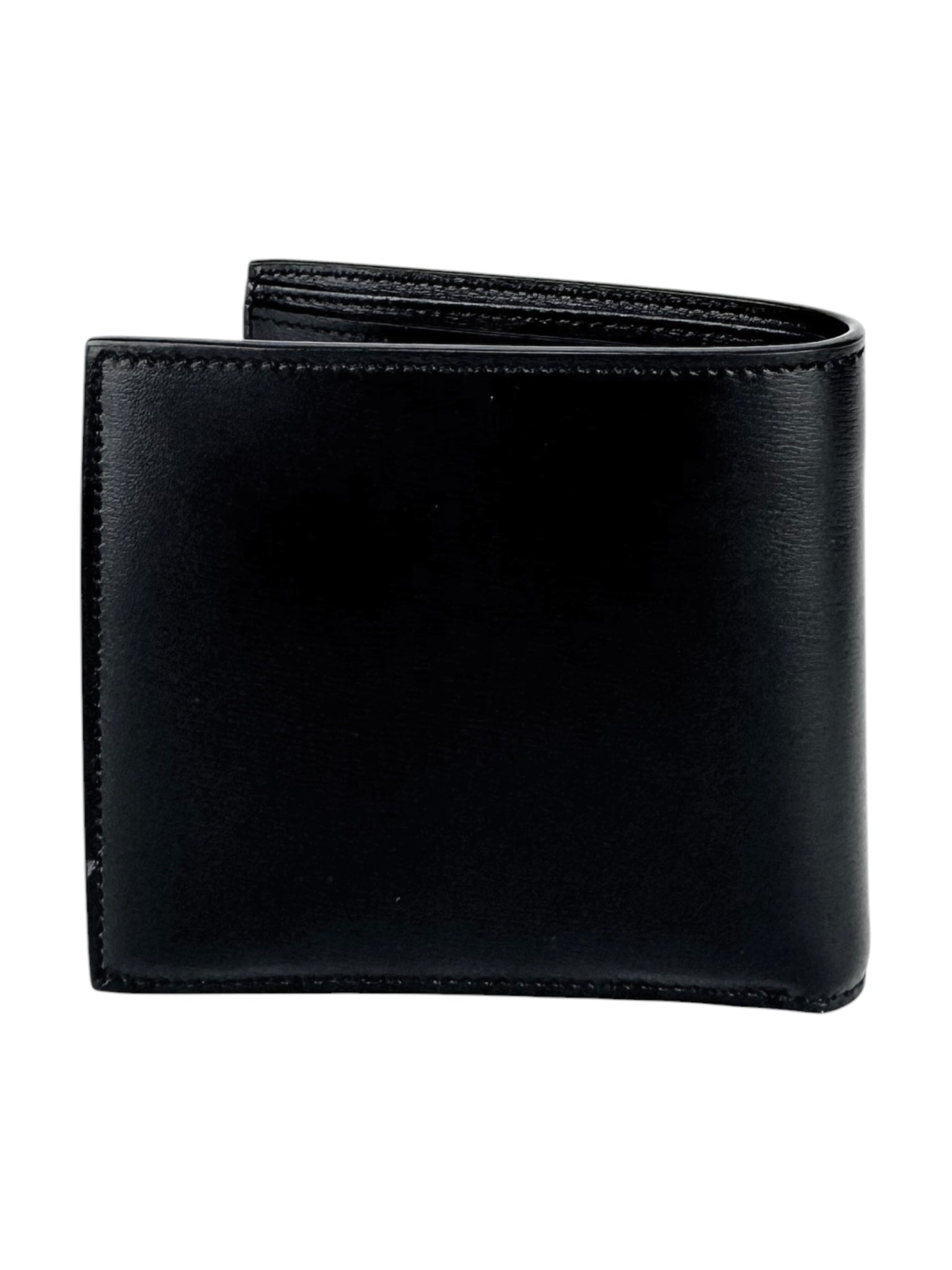 Saint Laurent Black Leather Bifold Wallet