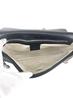 Gucci Black Pebbled Leather Soho Crossbody Bag