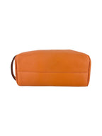 Fendi Brown Leather Toiletry Bag & Passport Cover