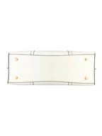 Tory Burch Cream Leather Tote Bag