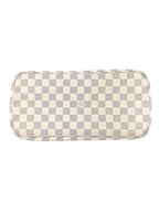 Louis Vuitton Damier Azur Canvas Leather Neverfull MM