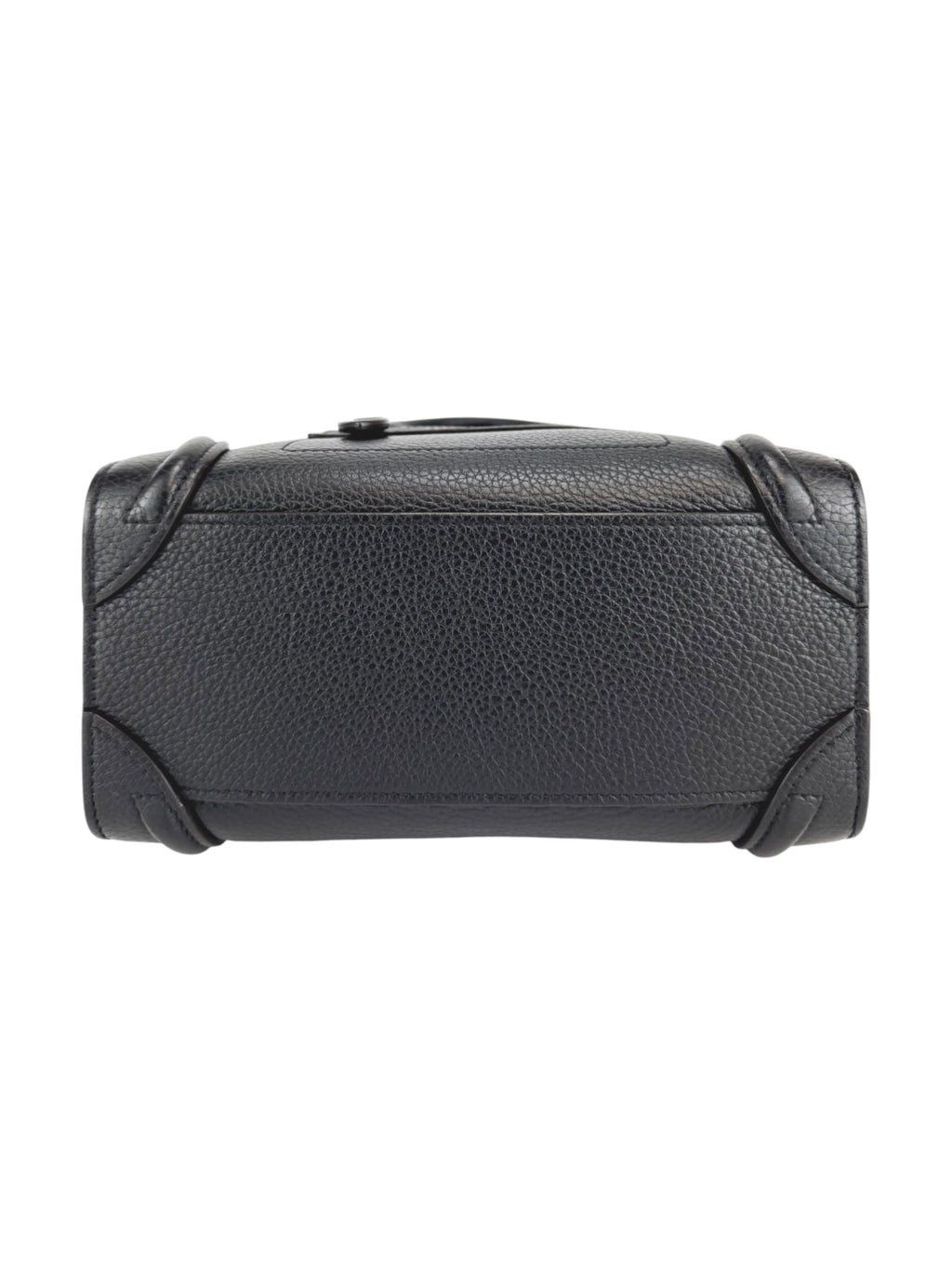 Celine Black Leather Luggage Bag Nano