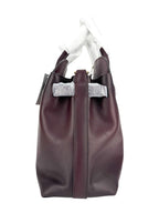 Coach Burgundy Leather Soft Empire Carryall 40
